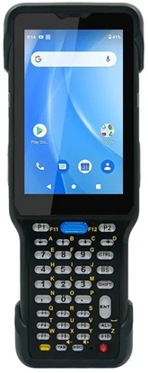 Picture of Terminal danych Unitech HT730Plus / 4 / Android 14 / GMS / AER / WLAN / 5G / BT / 2D imager (SE4770) / 6GB RAM /128GB FLASH / 29 klawiszy / 6700mAH / pasek na rk
