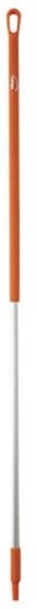 Picture of Threaded handle, Vikan, 151cm, Ø3.1cm, orange, aluminum/PP