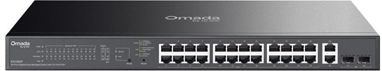 Picture of TP-Link Omada 28-Port Gigabit Easy Managed Switch with 24-Port PoE+ | TP-LINK