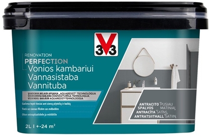 Изображение V33 PAINT BATHROOM PERF ANTHRACITE 2L