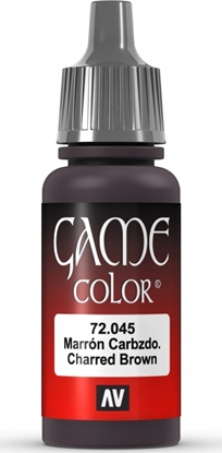 Attēls no Vallejo Vallejo: 72.045 - Game Color - Charred Brown (18 ml)