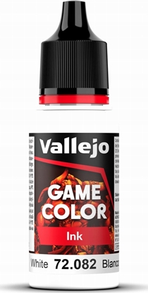 Picture of Vallejo Vallejo: 72.082 - Game Color - Ink - White (18 ml)
