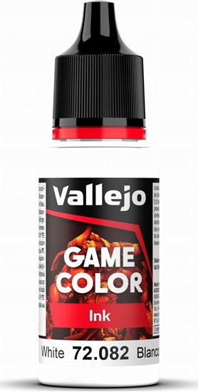 Picture of Vallejo Vallejo: 72.082 - Game Color - Ink - White (18 ml)