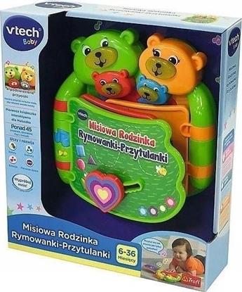 Attēls no Vtech Misiowa Rodzinka Rymowanki - Przytulanki zielone  (316369)