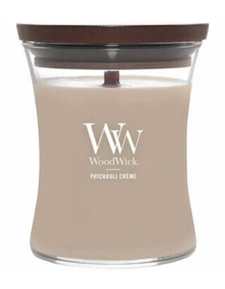 Picture of Woodwick Patchouli Créme Scented Candle 275g