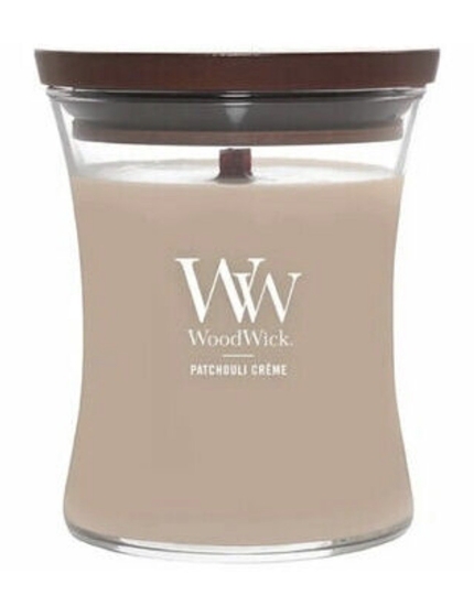 Picture of Woodwick Patchouli Créme Scented Candle 275g