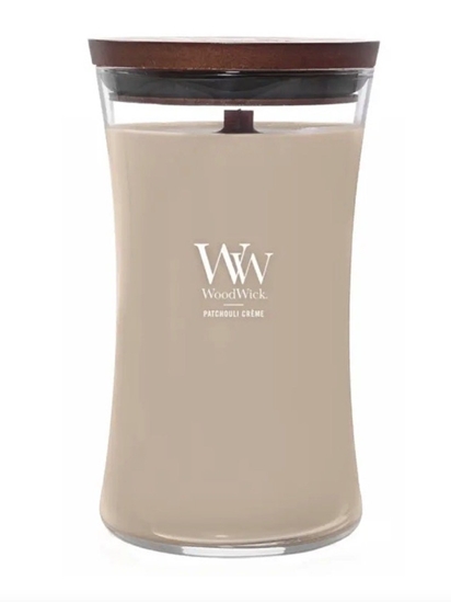 Picture of Woodwick Patchouli Créme Scented Candle 609,5g