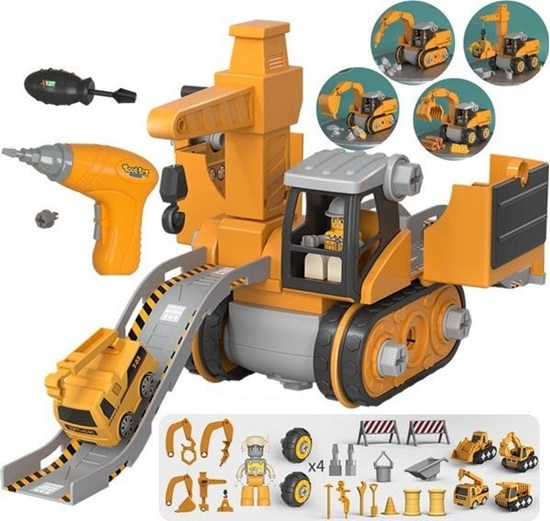 Picture of Woopie Mega Plac Budowy 5w1 Zestaw Xxl Do Skrcania Diy