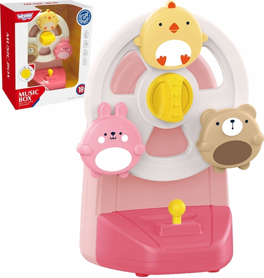 Picture of Woopie Pozytywka Karuzela Zwierzta Zabawka Muzyczna Edukacyjna
