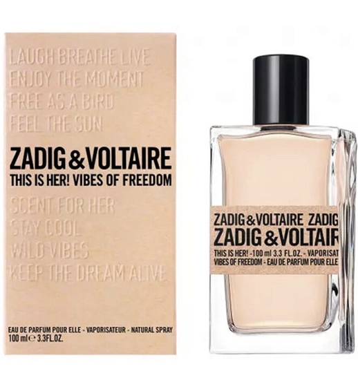 Picture of Zadig & Voltaire This is Her! Vibes of Freedom Perfume EDP 100ml