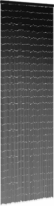 Picture of Zasona przeciw owadom Ciemnoszara 56x185 cm Bambus