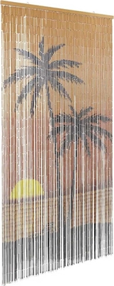 Attēls no Zasona przeciw owadom Palm Tree Print 100x200 cm Bambus