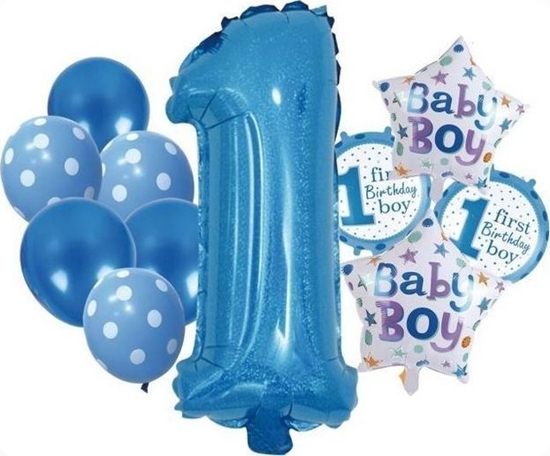 Picture of Zestaw balonów Boy 1 12el