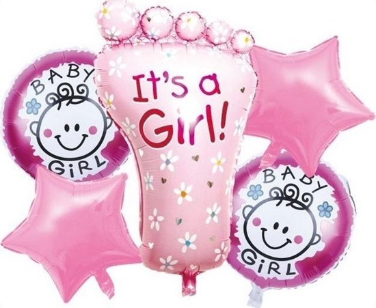 Picture of Zestaw balonów Girl 6el