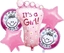 Attēls no Zestaw balonów Girl 6el