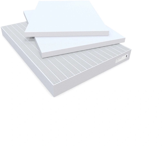 Picture of Zestaw filtrów RED X-VENT HA - mata filtracyjna G3 (2 szt.), filtr dokadny F7 (1 szt.) (DWZ)