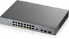 Изображение ZYXEL GS1350-18HP, 18 PORT MANAGED CCTV POE SWITCH, LONG RANGE, 250W (1 YEAR NCC PRO PACK LICENSE BUNDLED)