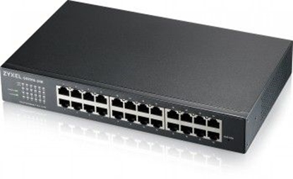 Attēls no ZYXEL GS1915-24E, 24-PORT GBE SMART SWITCH, HYBRID MODE, STANDALONE OR NEBULAFLEX CLOUD, RACKMOUNT, FANLESS (5Y WARRANTY)