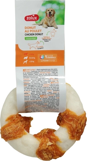 Изображение ZOLUX Gryzak dla psa donut z kurczakiem 7 cm