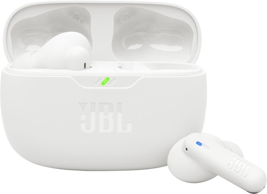 Изображение Austiņas JBL Wave Beam 2 White Wireless Noise-Cancelling
