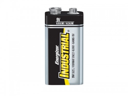 Attēls no 6LR61 9V baterijas 9V Energizer Industrial Alkaline MN1604/522 bez iepakojuma 1gb.