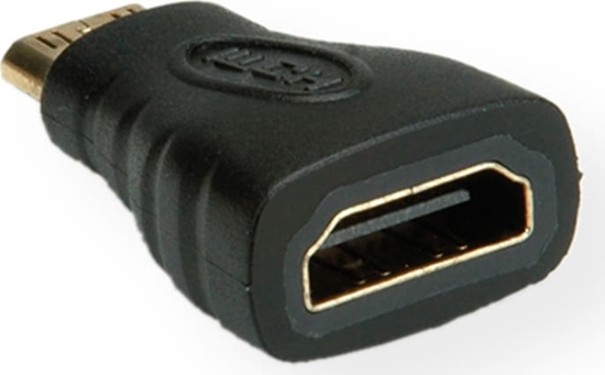 Picture of Adapteris HDMI F - HDMI Mini M, melns, Value