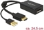 Picture of Adapteris HDMI-AM > Displayport1.2 F, black, Delock