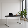Picture of Adjustable Height Table Up Up Bjorn White, Table top M Black
