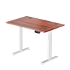 Picture of Adjustable Height Table Up Up Thor White, Table top M Dark Walnut