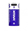 Изображение Akumulators 16340 XTAR lādējams USB-C CR123 3.7V litija 900 mAh iep. 1 gb.