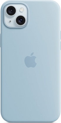 Изображение Apple APPLE iPhone 15 Plus Silicone Case with MagSafe - Light Blue