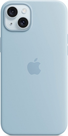 Изображение Apple APPLE iPhone 15 Plus Silicone Case with MagSafe - Light Blue