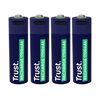 Picture of Baterijas Trust USB-C Rechargeable AA Batteries