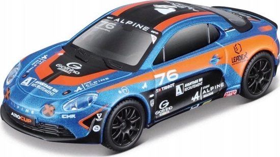 Изображение Bburago 2018 Alpine A110 Cup metalic blue BBURAGO