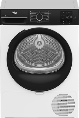Изображение BEKO Dryer Machine | BM3T37249WBB | Energy efficiency class C | Front loading | 7 kg | Digital | Depth 54.5 cm | White
