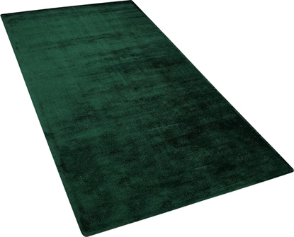 Attēls no Beliani Dywan z wiskozy 80 x 150 cm zielony GESI II