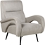 Изображение Beliani Fotel sztruksowy szary SVALOV