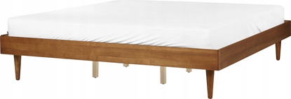 Attēls no Beliani óko drewniane 180 x 200 cm jasne TOUCY