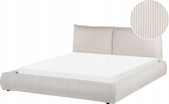 Picture of Beliani óko sztruksowe 160 x 200 cm beowe VINAY