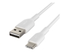 Picture of Belkin USB-C/USB-A Cable 2m PVC, white CAB001bt2MWH