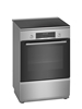 Picture of Bosch | Cooker | HLS79W351U Series 6 | Hob type Induction | Oven type Electric | Stainless Steel | Width 60 cm | Grilling | LCD | Depth 60 cm | 63 L