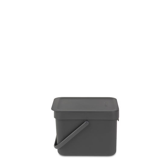 Picture of BRABANTIA atkritumu tvertne Sort & Go  6 l  grey 109720