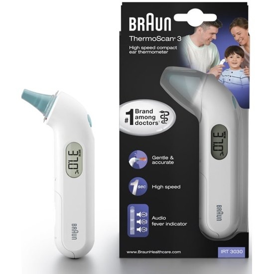 Picture of Braun ThermoScan 3 Digital Thermometer