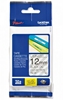 Picture of Brother labelling tape TZE-131 clear/black   12 mm