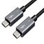 Picture of Cable Thunderbolt 3, Type C - Type C, 40Gbps, 100W, 20V/ 5A, 4K/ 60HZ, 1m