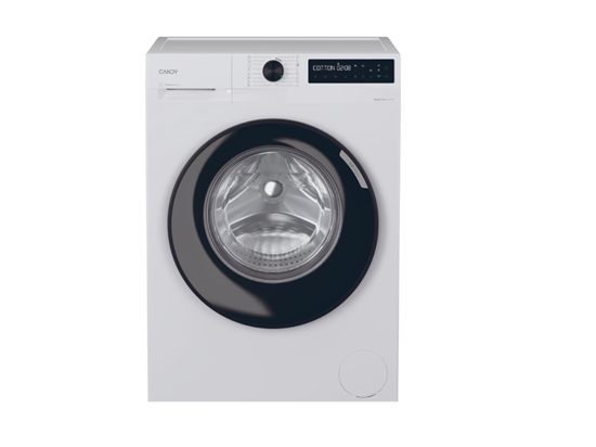 Изображение Candy Washing Machine | BR 49B8-S | Energy efficiency class A | Front loading | Washing capacity 9 kg | 1400 RPM | Depth 60 cm | Width 60 cm | Display | LCD | Steam function | Wi-Fi | White
