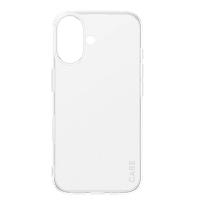 Attēls no CARE Fashionable Case | Back cover | Apple | iPhone 16 | Recycled plastic | Transparent | X-Ray Soft Basic
