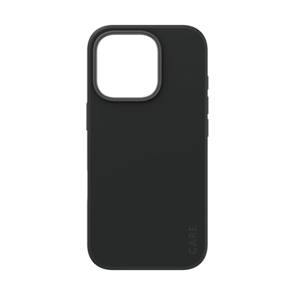 Attēls no CARE Fashionable Case | Back cover | Apple | iPhone 16 Pro | Recycled plastic | Black | MagSafe