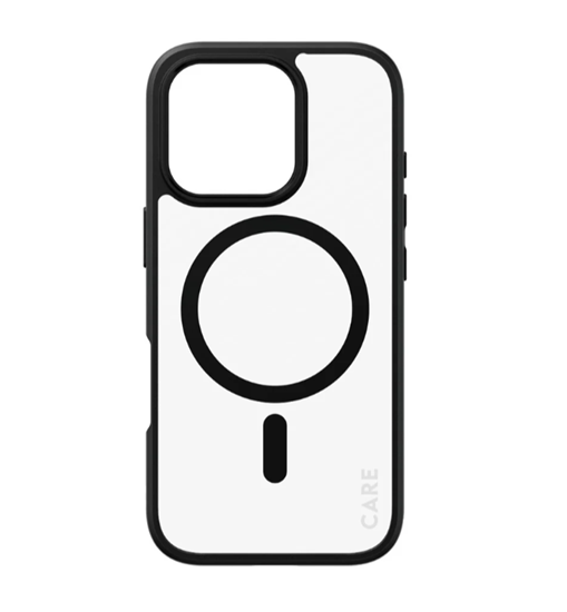 Picture of CARE Flagship Case | Back cover | Apple | iPhone 16 PRO | Recycled plastic | Black | MagSafe