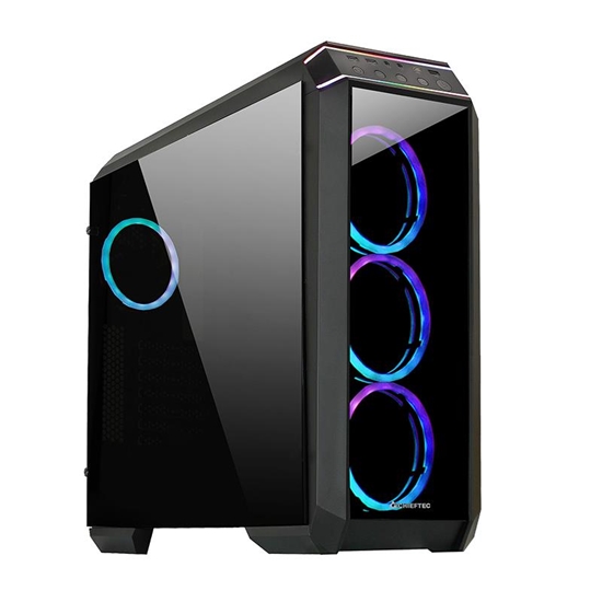 Picture of Case|CHIEFTEC|ATX/micro ATX/Mini-ITX|Black|Midi Tower|PC|GP-02B-UC-OP